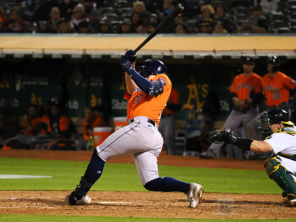 MLB: Houston Astros at Oakland Athletics
