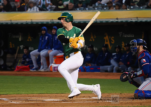 MLB: Texas Rangers at Oakland Athletics