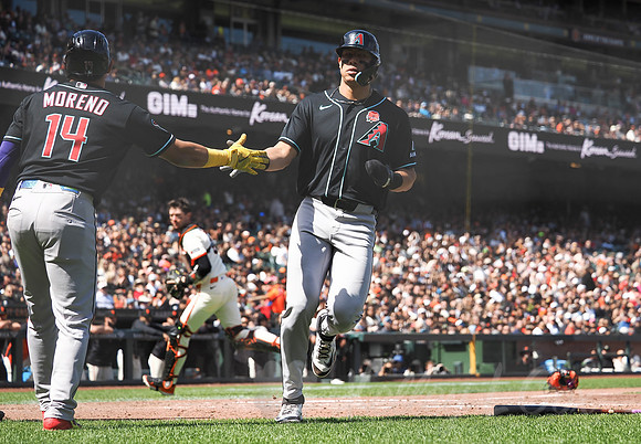 MLB: Arizona Diamondbacks at San Francisco Giants
