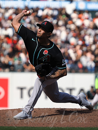 MLB: Arizona Diamondbacks at San Francisco Giants