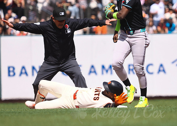 MLB: Arizona Diamondbacks at San Francisco Giants