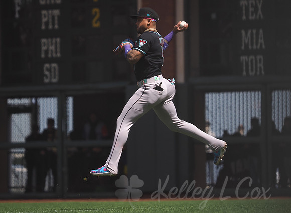 MLB: Arizona Diamondbacks at San Francisco Giants