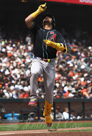MLB: Arizona Diamondbacks at San Francisco Giants