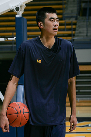 Cal Men's Basketball Practice