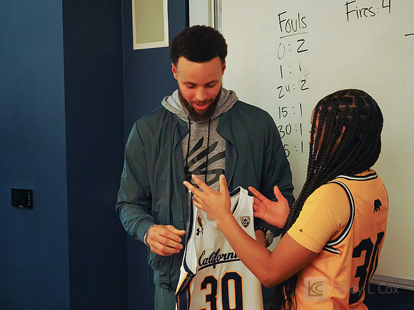 Stephen Curry, Jayda Curry (30)