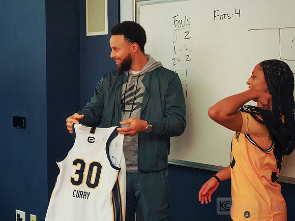 Stephen Curry, Jayda Curry (30)
