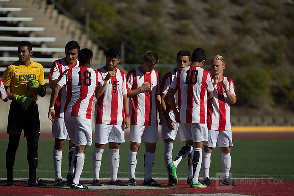 Cal State Monterey Bay Otters mens soccer at Cal State East Bay Pioneers