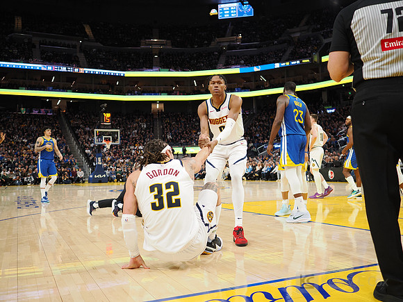 NBA: Denver Nuggets at Golden State Warriors