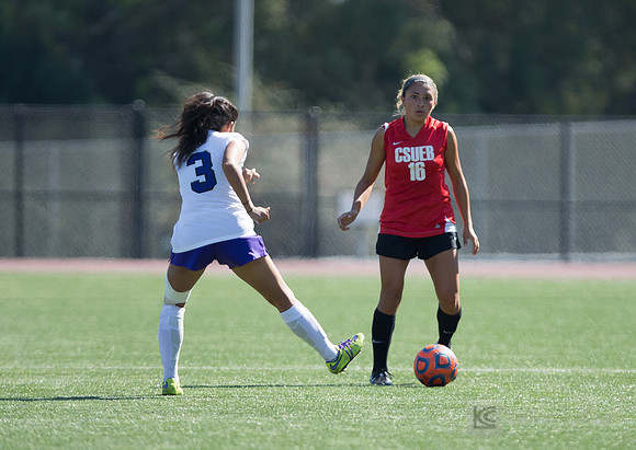 Cal State East Bay Pioneers womens soccer v SF State Gators
