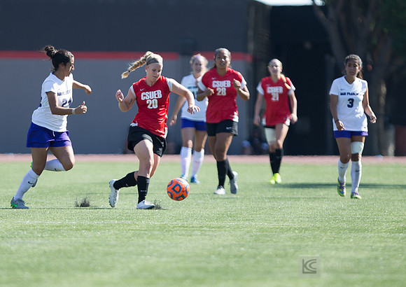 Cal State East Bay Pioneers womens soccer v SF State Gators