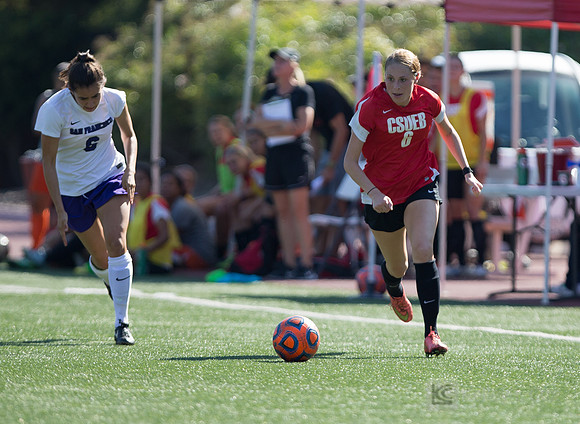 Cal State East Bay Pioneers womens soccer v SF State Gators