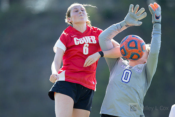 Cal State East Bay Pioneers womens soccer v SF State Gators