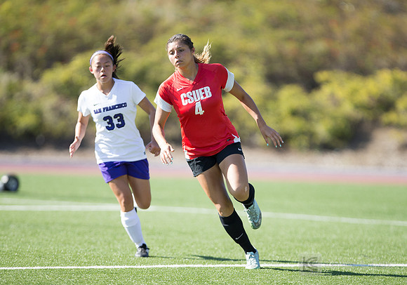 Cal State East Bay Pioneers womens soccer v SF State Gators