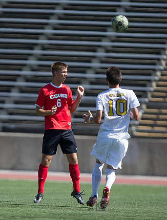 Cal State East Bay Pioneers mens soccer v SF State Gators