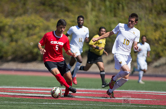 Cal State East Bay Pioneers mens soccer v SF State Gators