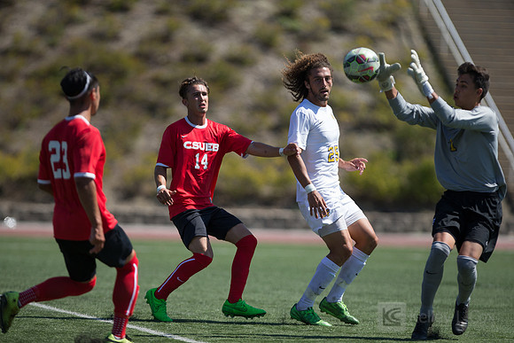 Cal State East Bay Pioneers mens soccer v SF State Gators