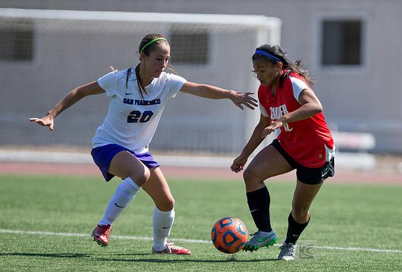 Cal State East Bay Pioneers womens soccer v SF State Gators