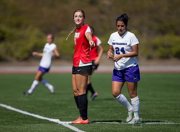 Cal State East Bay Pioneers womens soccer v SF State Gators