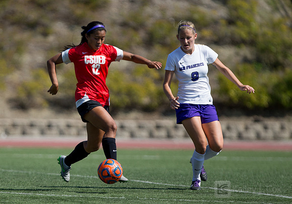 Cal State East Bay Pioneers womens soccer v SF State Gators