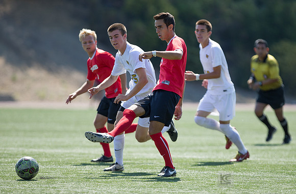 Cal State East Bay Pioneers mens soccer v SF State Gators