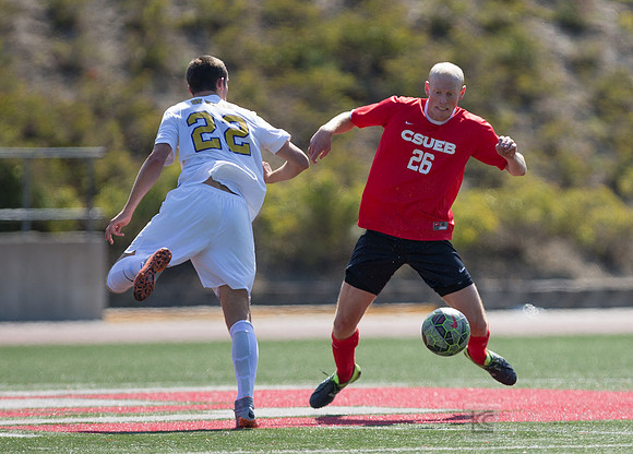 Cal State East Bay Pioneers mens soccer v SF State Gators