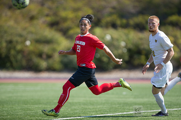 Cal State East Bay Pioneers mens soccer v SF State Gators
