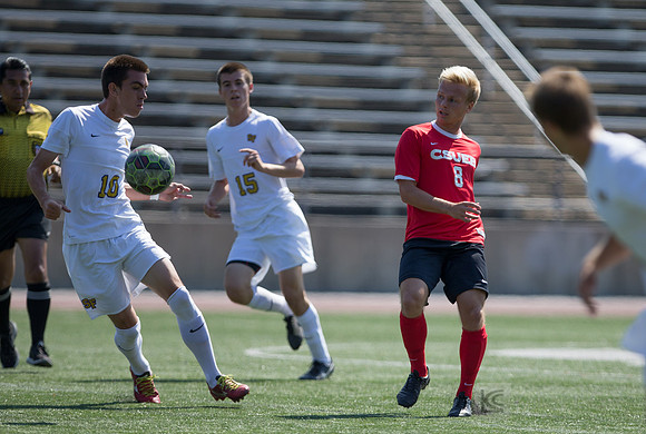 Cal State East Bay Pioneers mens soccer v SF State Gators