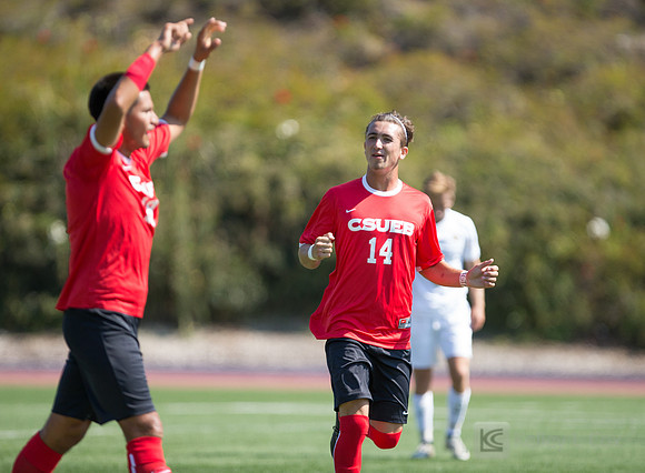 Cal State East Bay Pioneers mens soccer v SF State Gators