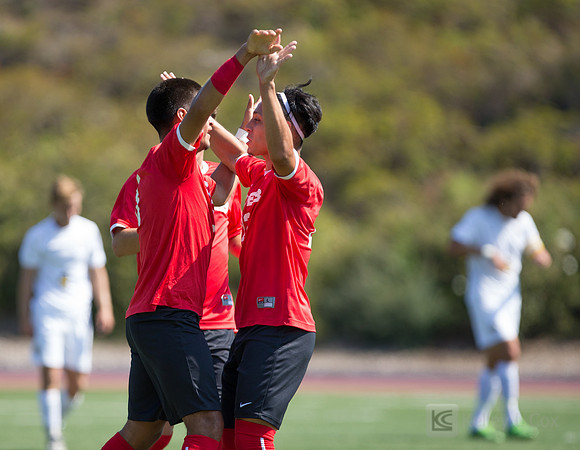 Cal State East Bay Pioneers mens soccer v SF State Gators