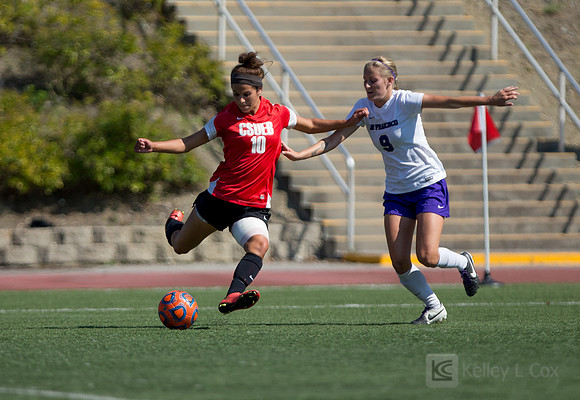 Cal State East Bay Pioneers womens soccer v SF State Gators