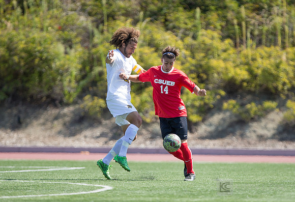 Cal State East Bay Pioneers mens soccer v SF State Gators