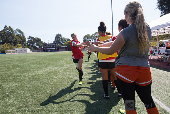 Cal State East Bay Pioneers womens soccer v SF State Gators