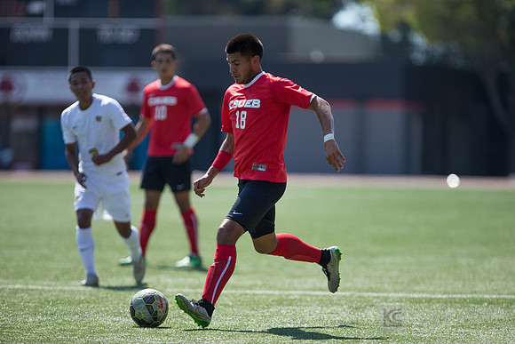 Cal State East Bay Pioneers mens soccer v SF State Gators