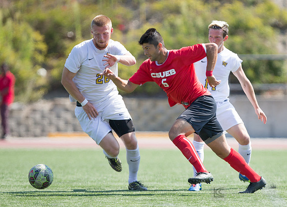 Cal State East Bay Pioneers mens soccer v SF State Gators