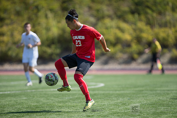 Cal State East Bay Pioneers mens soccer v SF State Gators