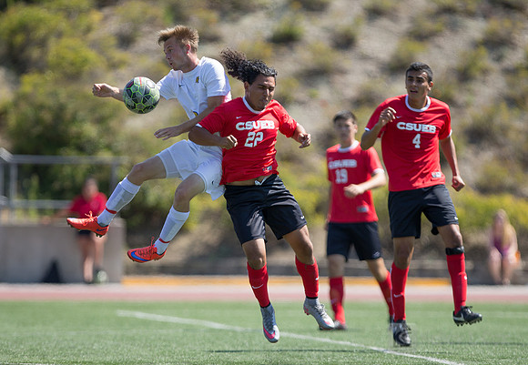 Cal State East Bay Pioneers mens soccer v SF State Gators