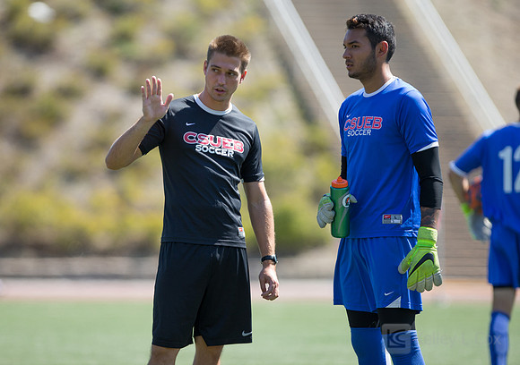 Cal State East Bay Pioneers mens soccer v SF State Gators