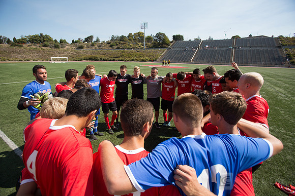 Cal State East Bay Pioneers mens soccer v SF State Gators