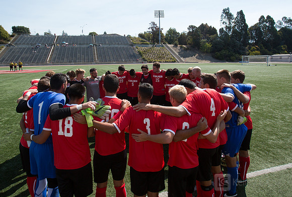 Cal State East Bay Pioneers mens soccer v SF State Gators