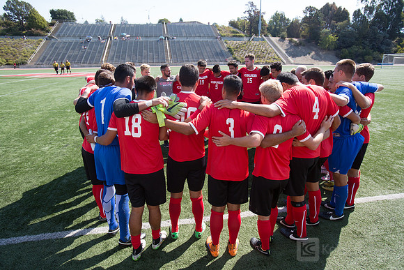 Cal State East Bay Pioneers mens soccer v SF State Gators