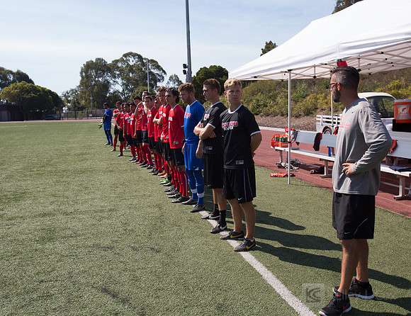 Cal State East Bay Pioneers mens soccer v SF State Gators