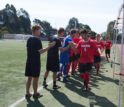 Cal State East Bay Pioneers mens soccer v SF State Gators