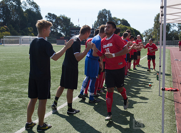 Cal State East Bay Pioneers mens soccer v SF State Gators
