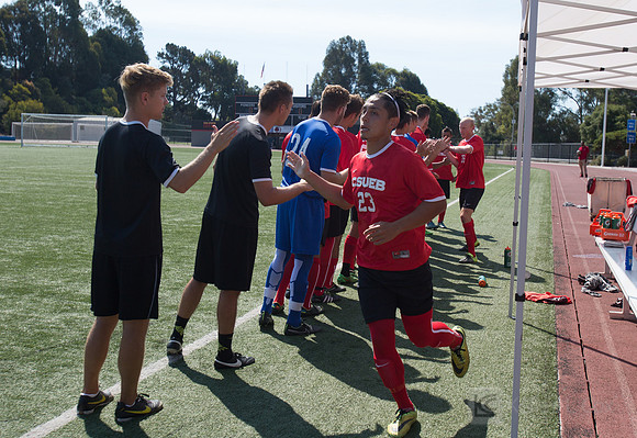 Cal State East Bay Pioneers mens soccer v SF State Gators