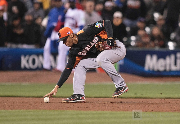 Baseball: World Baseball Classic-Netherlands vs Dominican Republic