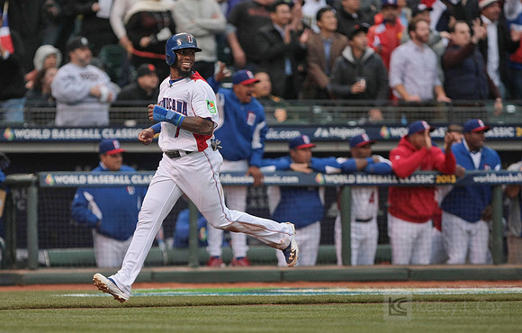 Baseball: World Baseball Classic-Dominican Republic vs Puerto Rico