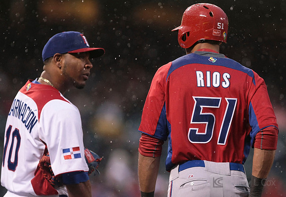 Baseball: World Baseball Classic-Dominican Republic vs Puerto Rico