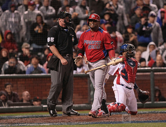 Baseball: World Baseball Classic-Dominican Republic vs Puerto Rico