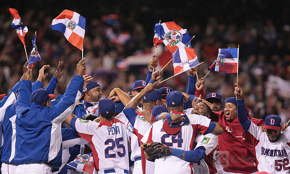 Baseball: World Baseball Classic-Dominican Republic vs Puerto Rico