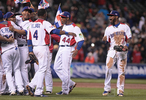 Baseball: World Baseball Classic-Dominican Republic vs Puerto Rico